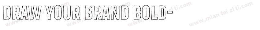 Draw Your Brand Bold字体转换